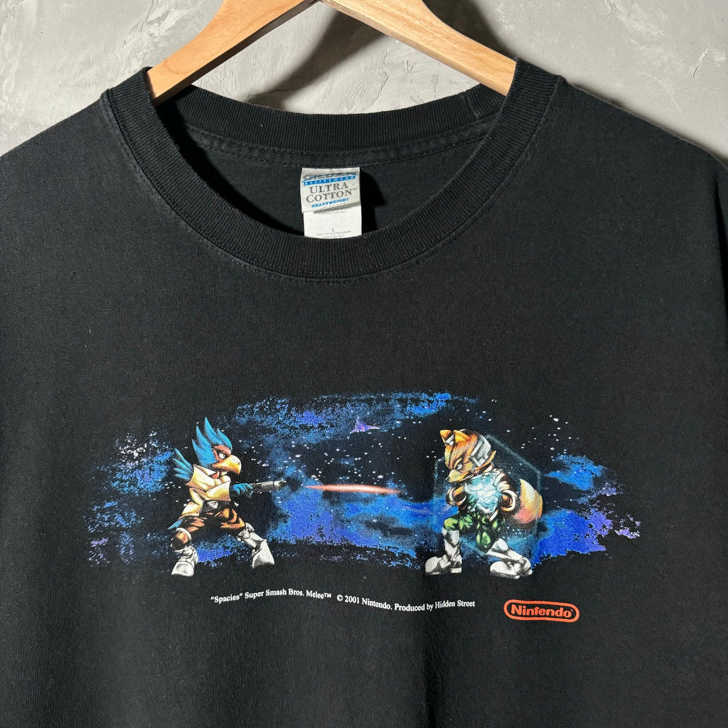 Single sided vintage blank shirt large