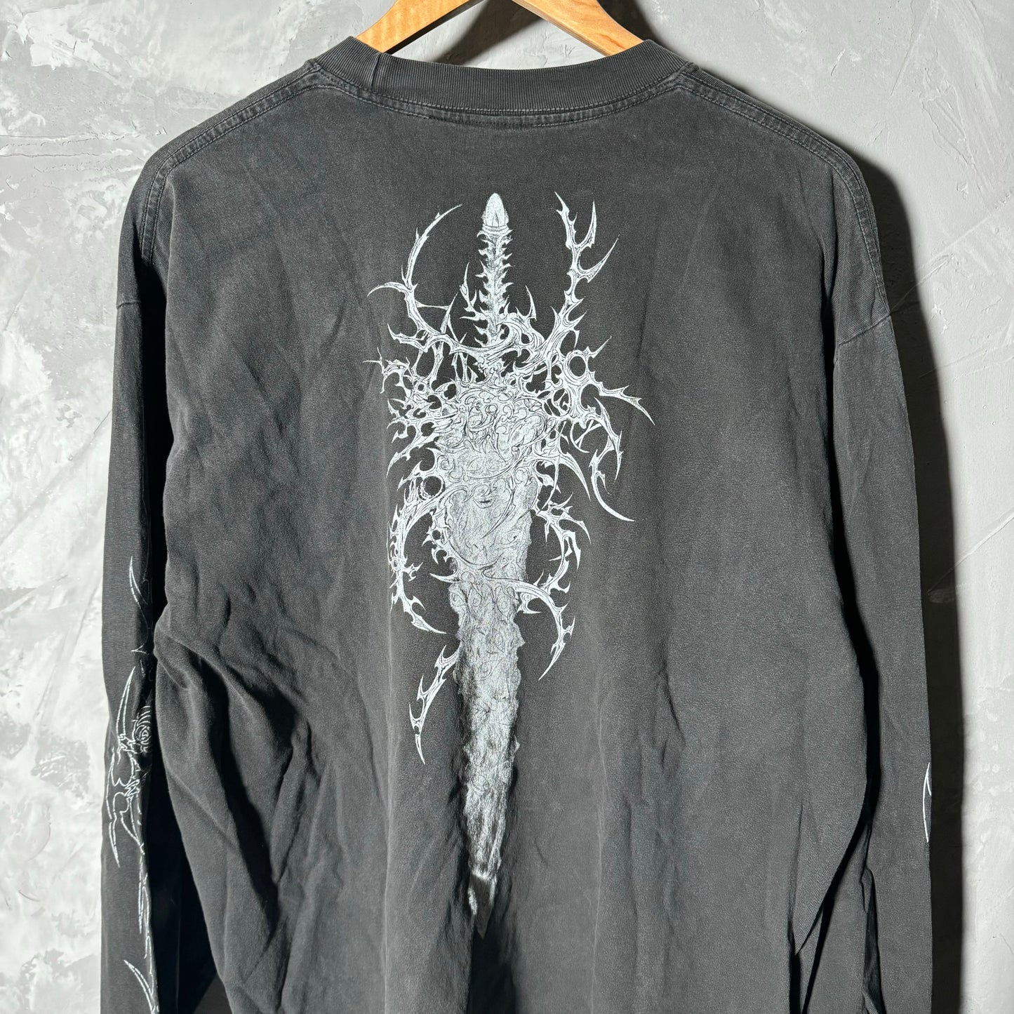 Double sided longsleeve shirt large
