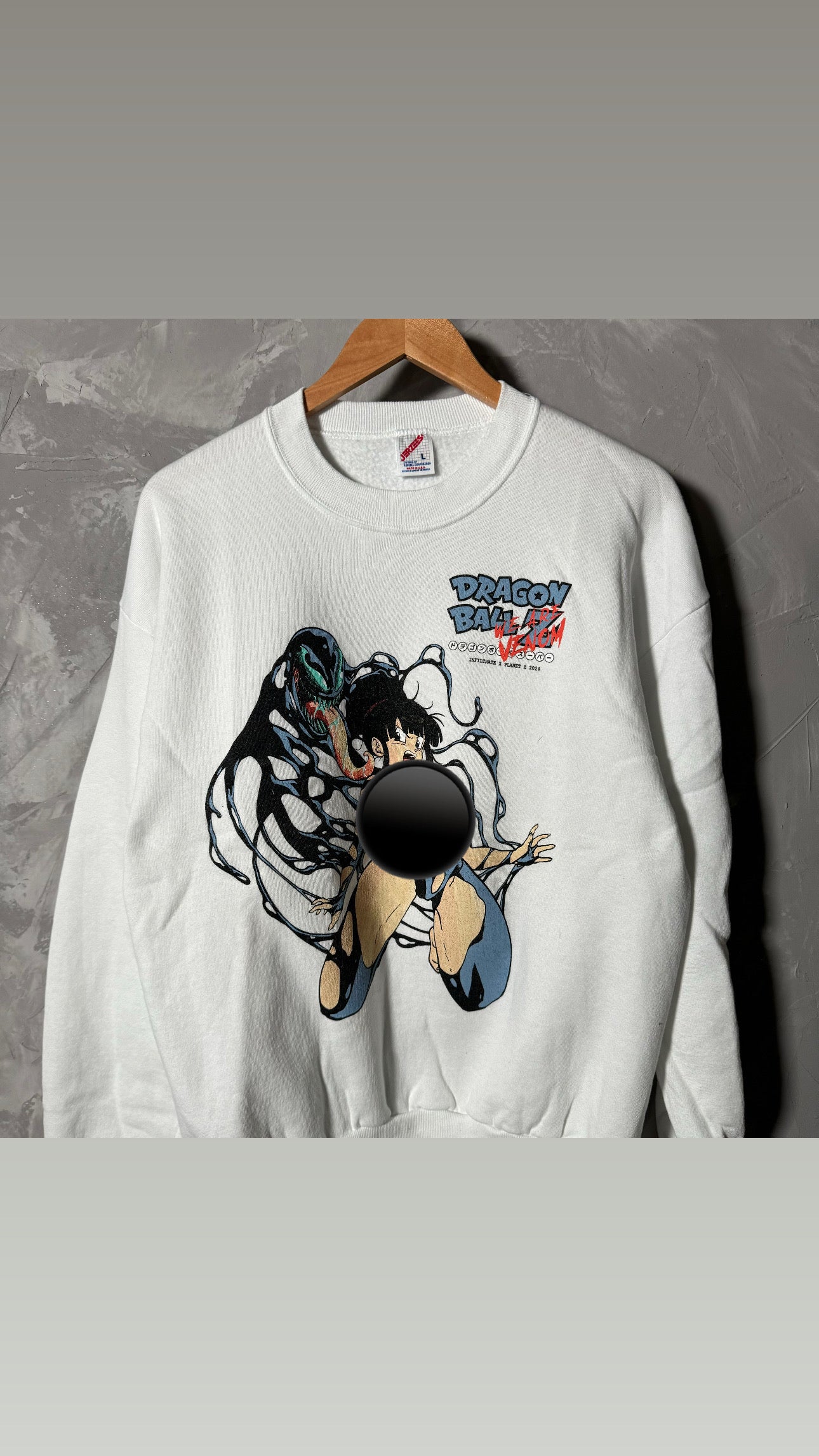 Single sided crewneck large