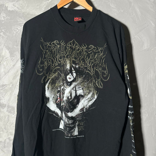 Double sided longsleeve shirt large