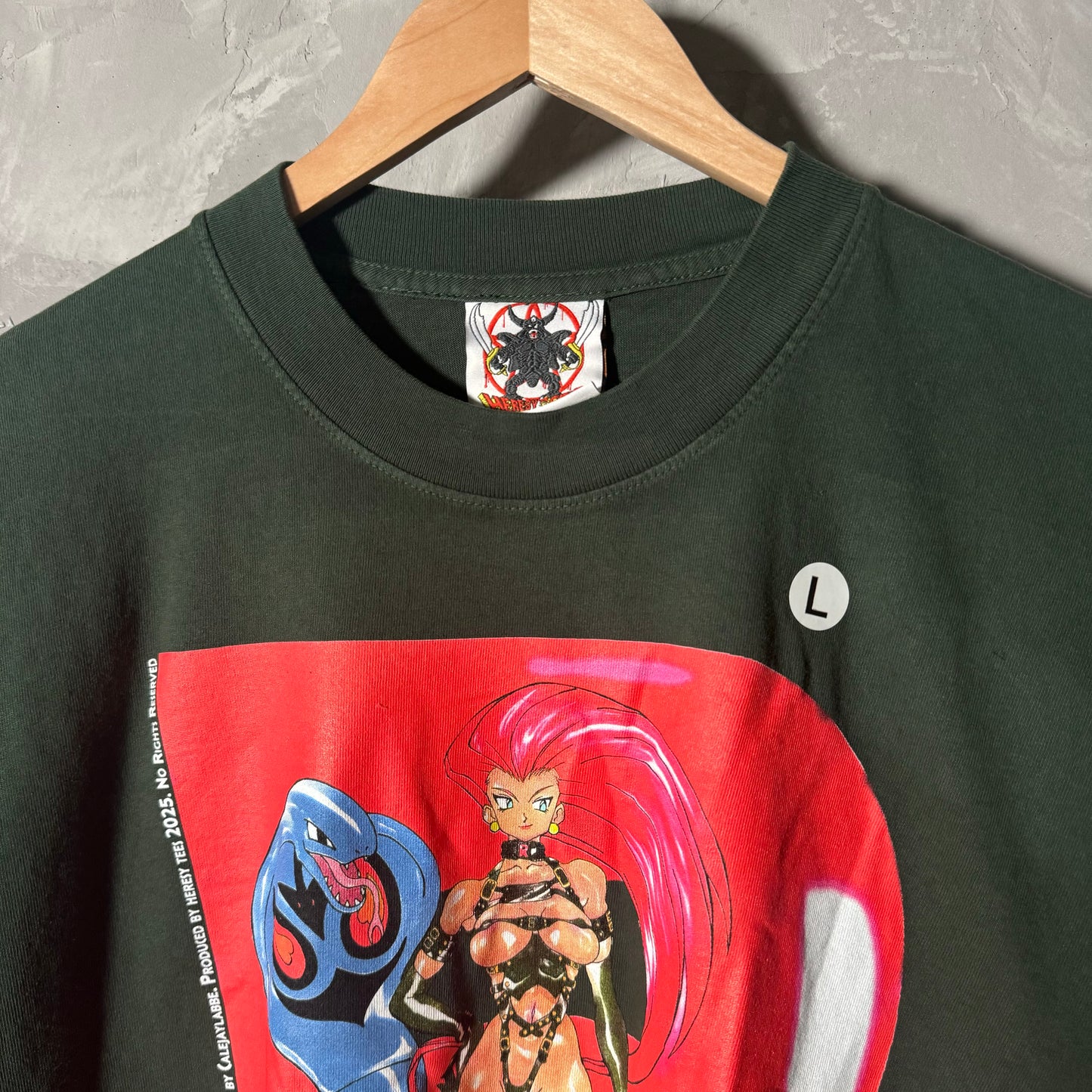 Single sided shirt large